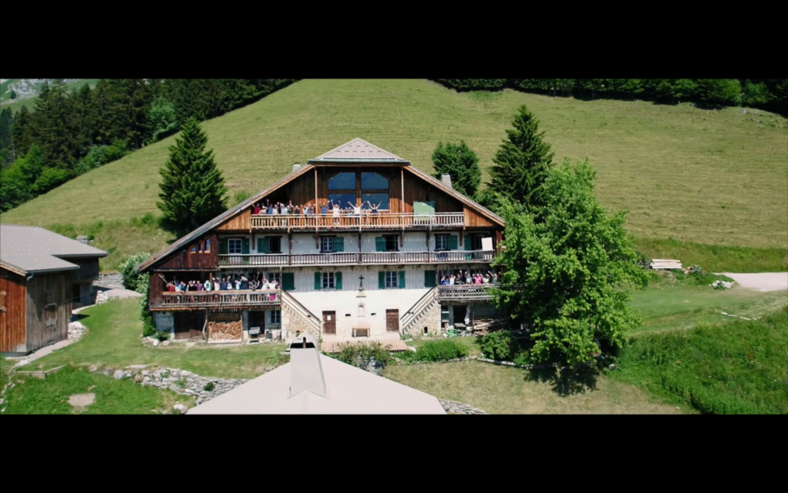 Mariage au reposoir en Haute-Savoie, caroline et frederic