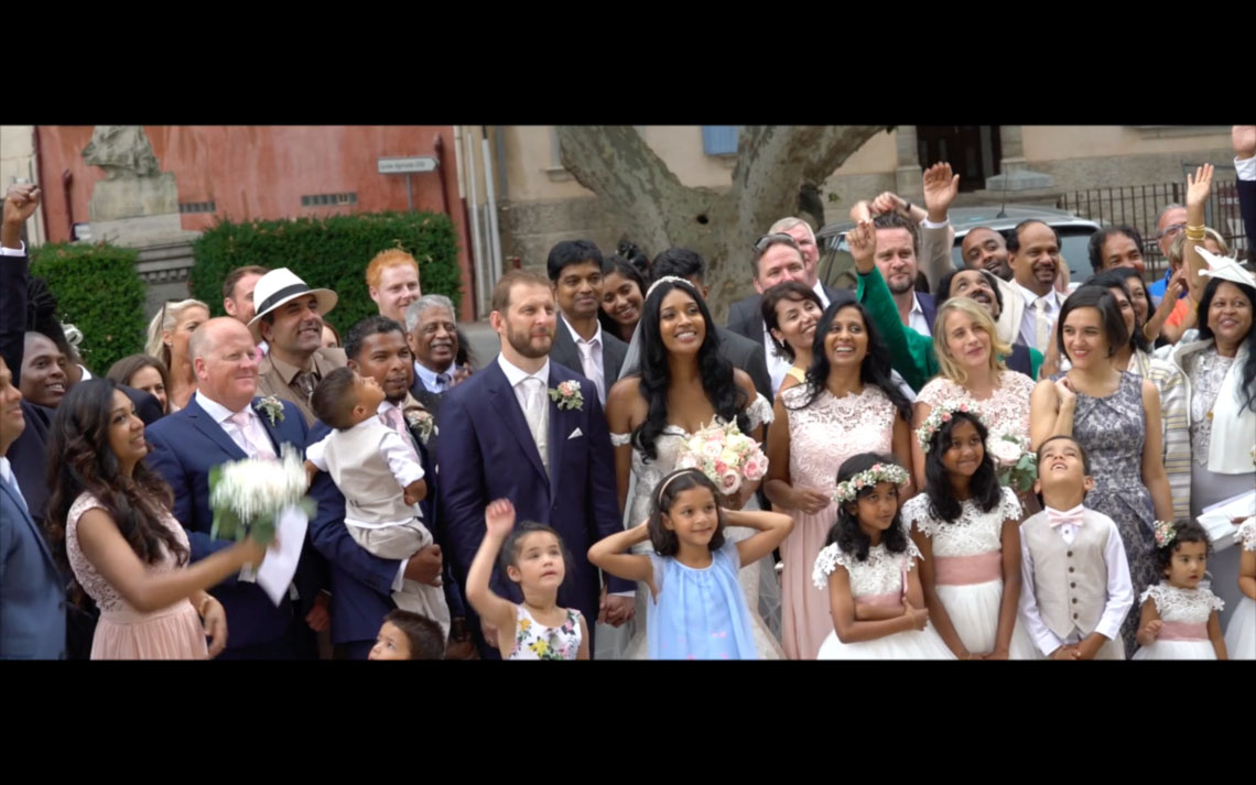 Mariage aux arcs, Gisèle et Simon