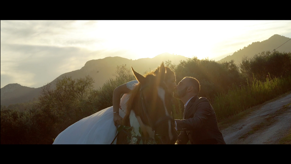 Mariage à cheval dans le Var